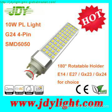 High Lumens 120 Degrees PLC LED Gx2410W Cool White with CE RoHS
